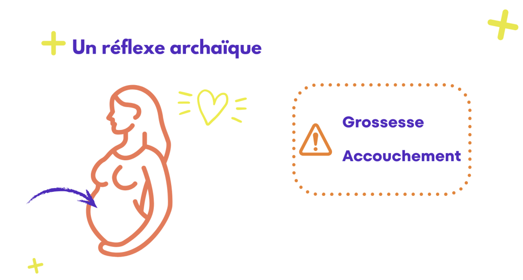 La grossesse et l'accouchement vont impacter le développement de bébé.