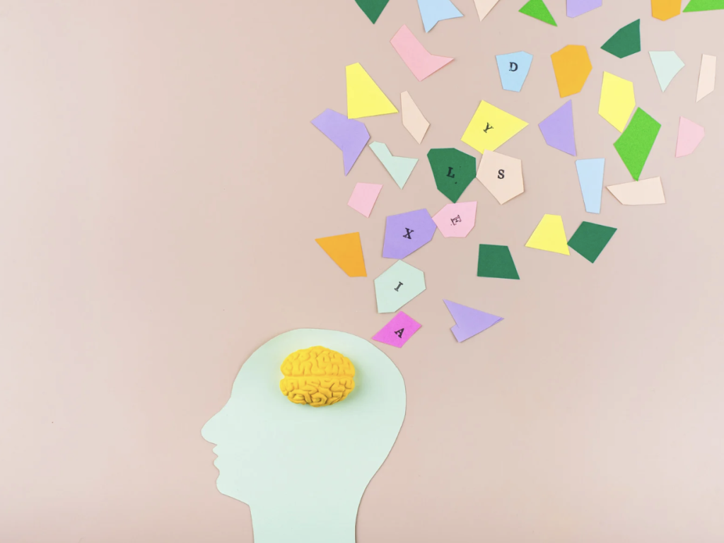 La difficulté de lecture provient d'un dysfonctionnement au niveau du cerveau.